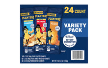 Load image into Gallery viewer, PLANTERS Peanuts & Cashews Nuts Variety Pack 1.7 oz, 24 Count