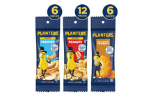 Load image into Gallery viewer, PLANTERS Peanuts & Cashews Nuts Variety Pack 1.7 oz, 24 Count