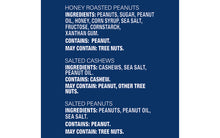 Load image into Gallery viewer, PLANTERS Peanuts & Cashews Nuts Variety Pack 1.7 oz, 24 Count