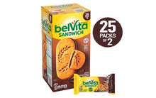 Load image into Gallery viewer, BELVITA Breakfast Sandwich Dark Chocolate Creme, 1.76 oz, 25 Pack