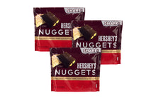 Load image into Gallery viewer, HERSHEY'S NUGGETS SPECIAL DARK Mildly Sweet Chocolate with Almonds Candy, 8.6 oz, 3 Pack