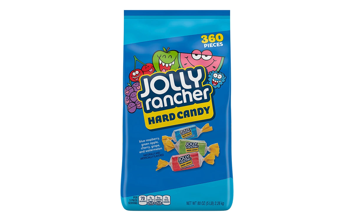 2本セット！【CRDH×THXE 60%】JUICY JOLLY JOLLY RANCHER Chewy Candy Bites, Cherry, Orange, Watermelon