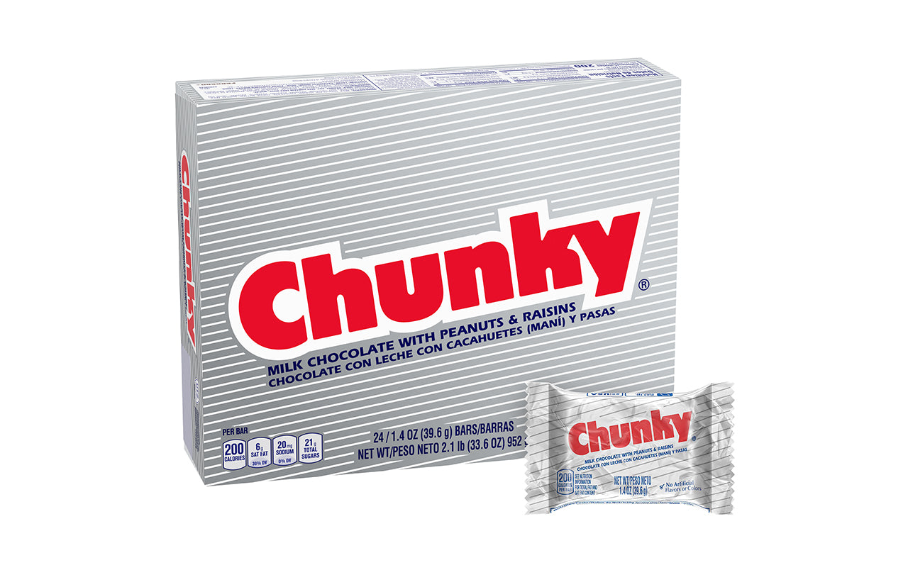 Chunky Bars, 1.4 oz, 24 Count