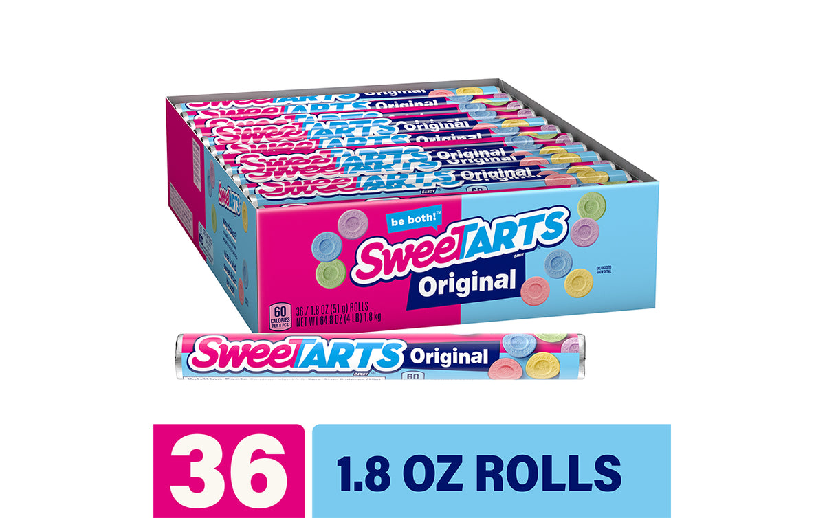 SweeTARTS Original Candy, 1.8 oz, 36 Count – Candydistributors.com