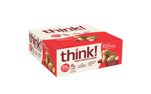 Load image into Gallery viewer, thinkThin High Protein Bars Chunky Peanut Butter, 2.1 oz, 10 Count