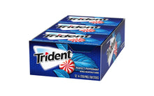 Load image into Gallery viewer, Trident Perfect Peppermint Sugar-Free Gum, 14 Pieces, 12 Count