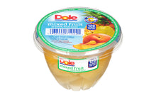 Load image into Gallery viewer, Dole Mixed Fruit in 100% Fruit Juice Cups, 7 oz, 12 Count