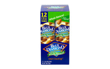 Load image into Gallery viewer, BLUE DIAMOND Almonds Whole Natural, 1.5 oz, 12 Count