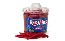 Load image into Gallery viewer, RED VINES Original Red Licorice Twists Jar, 3.5 lb