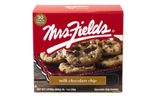 Load image into Gallery viewer, MRS FIELDS Milk Chocolate Chip Cookies, 1 oz, 30 Count