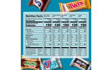 Load image into Gallery viewer, MARS Chocolate Favorites Minis Size Candy Bars Assorted Variety Mix Bag, 62.6 oz, 205 Pieces