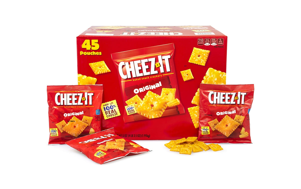 Cheez-It Baked Snack Crackers, 2 pk.