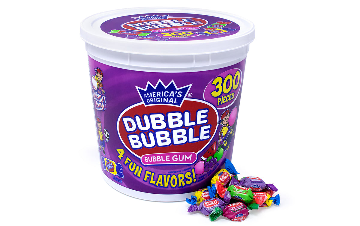 Dubble Bubble Bubble Gum Fun Assorted Flavors, 27 oz Ingredients - CVS  Pharmacy