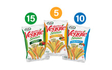 Load image into Gallery viewer, SENSIBLE PORTIONS Garden Veggie Straws Variety Pack, 1 oz, 30 Count