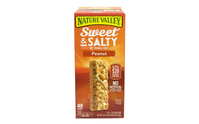 Load image into Gallery viewer, Nature Valley Sweet &amp; Salty Nut Granola Bars Peanut, 1.2 oz, 48 Count
