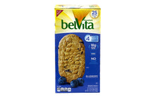 Load image into Gallery viewer, BELVITA Breakfast Biscuits Blueberry 4-Packs, 25 Count