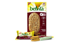 Load image into Gallery viewer, Belvita Breakfast Biscuits Cinnamon Brown Sugar 4 Packs, 25 Count