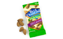 Load image into Gallery viewer, BLUE DIAMOND Almonds On-the-Go 100 Calorie Packs, 0.6 oz, 32 Count