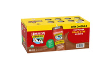 Load image into Gallery viewer, Horizon Organic Chocolate Low-Fat Milk Boxes, 8 fl oz, 18 Count
