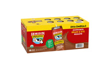 Load image into Gallery viewer, Horizon Organic Chocolate Low-Fat Milk Boxes, 8 fl oz, 18 Count