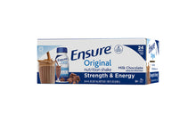Load image into Gallery viewer, ENSURE Original Milk Chocolate Nutrition Shake, 8 fl oz, 24 Count