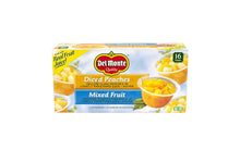 Load image into Gallery viewer, DEL MONTE Diced Peaches & Mixed Fruit Cups, 4 oz, 16 Count