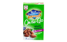 Load image into Gallery viewer, BLUE DIAMOND Whole Natural Almonds On-The-Go Pouches, 0.625 oz, 42 Count