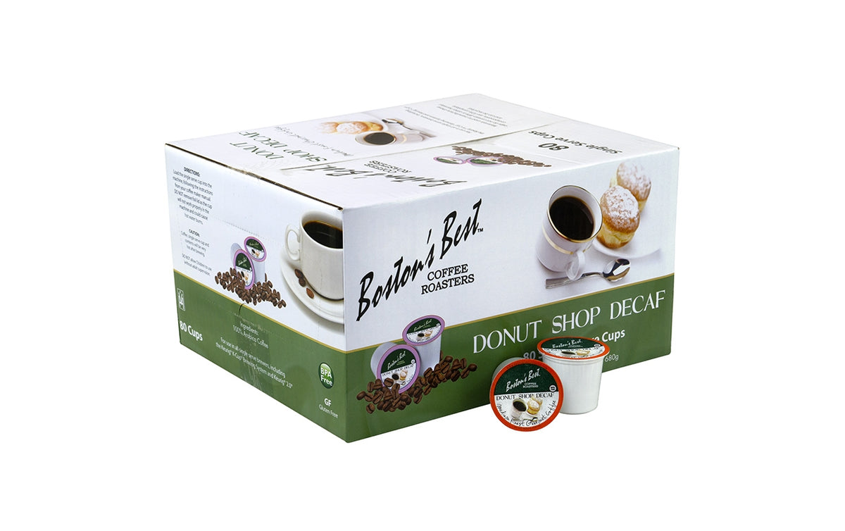 BOSTON'S BEST Coffee K-Cups Donut Shop Decaf, 80 Count –  Candydistributors.com