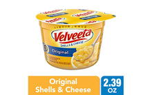 Load image into Gallery viewer, VELVEETA Shells & Cheese Microwaveable Single Serve Cups, 2.39 oz, 12 Count