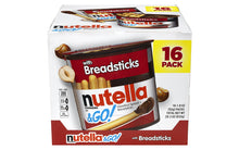 Load image into Gallery viewer, NUTELLA & Go Chocolate Hazelnut Dip with Breadsticks, 1.8 oz, 16 Count