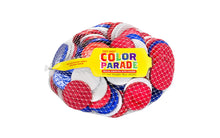 Load image into Gallery viewer, Fort Knox Milk Chocolate 1.5-inch Coins Red, White, and Blue Foil, 1 lb