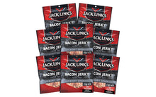 Load image into Gallery viewer, Jack Link's Hickory Smoked Bacon Jerky, 2.5 oz, 8 Count
