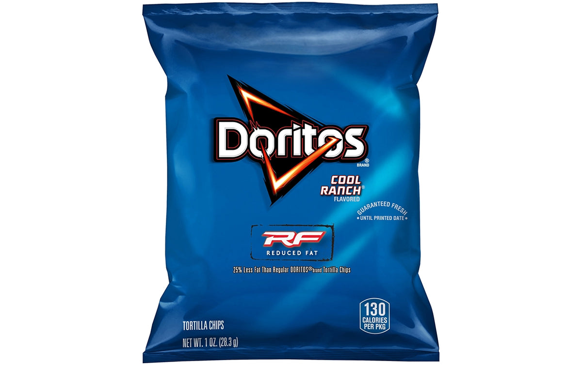  Doritos Flavored Tortilla Chips, Cool Ranch, 1 Ounce
