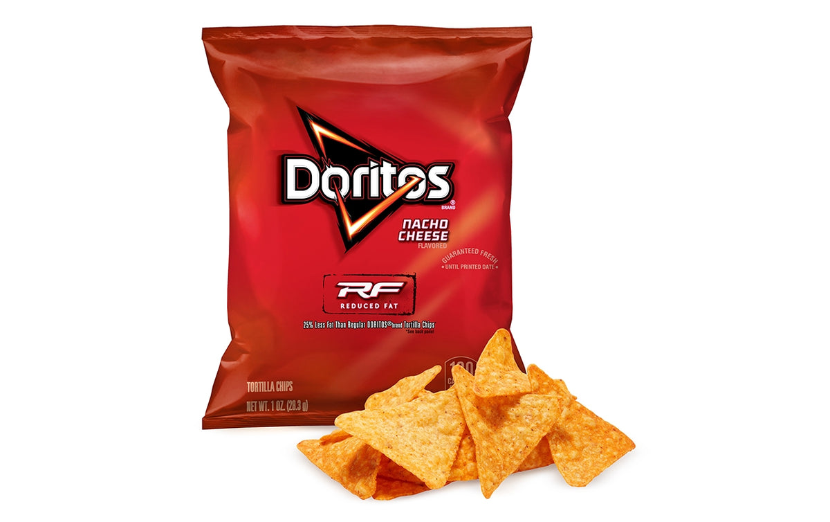 Doritos Reduced Fat Nacho Cheese 1 Oz 72 Count