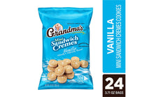 Load image into Gallery viewer, Grandma's Mini Sandwich Cremes Vanilla, 3.71 oz, 24 Count