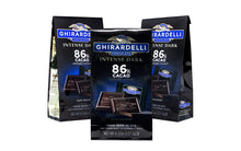 Load image into Gallery viewer, Ghirardelli Intense Dark Midnight Reverie 86% Cacao Singles Bag, 4.12 oz, 3 Pack