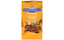 Load image into Gallery viewer, Ghirardelli Chocolate Squares Milk & Caramel, 9.04 oz, 2 Pack