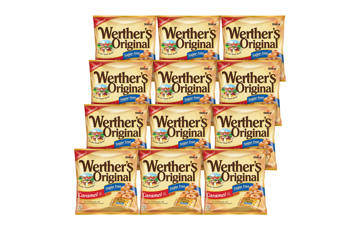 Storck Werther's Original Sugar-Free Caramel Chocolate Hard