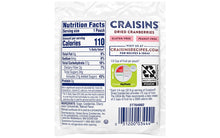 Load image into Gallery viewer, OCEAN SPRAY Craisins Cherry Flavored Dried Cranberries, 1.16 oz, 200 Count