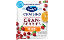 Load image into Gallery viewer, OCEAN SPRAY Craisins Orange Flavored Dried Cranberries, 1.16 oz, 200 Count