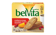 Load image into Gallery viewer, BELVITA Breakfast Biscuits Cranberry Orange, 5 Count, 6 Pack