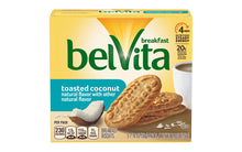 Load image into Gallery viewer, BELVITA Breakfast Biscuits Toasted Coconut, 5 Count, 6 Pack