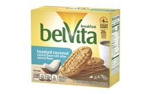 Load image into Gallery viewer, BELVITA Breakfast Biscuits Toasted Coconut, 5 Count, 6 Pack