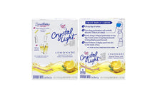 Load image into Gallery viewer, CRYSTAL LIGHT On-The-Go Sugar-Free Drink Mix Lemonade, 30 Count, 2 Pack