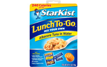 Load image into Gallery viewer, STARKIST Lunch To Go Albacore Tuna in Water, 4.1 oz, 12 Count