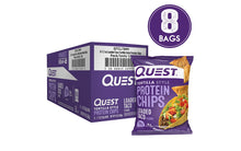 Load image into Gallery viewer, QUEST Protein Chips Loaded Taco, 1.1 oz, 8 Count