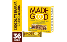 Load image into Gallery viewer, MADEGOOD Organic Chocolate Banana Granola Bars, 0.85 oz, 6 Count, Pack of 6