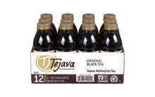 Load image into Gallery viewer, TEJAVA Original Unsweetened Black Tea, 16.9 oz, 12 count