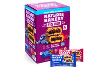 Load image into Gallery viewer, NATURE'S BAKERY Fig Bars Variety Pack, 2 oz, 24 Count