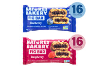 Load image into Gallery viewer, NATURE'S BAKERY Fig Bars Variety Pack, 2 oz, 24 Count